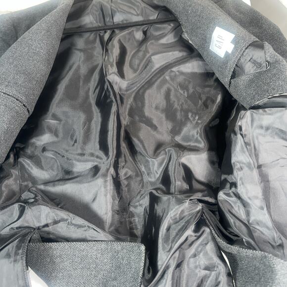 Gap Charcoal Size Small Sport Jacket Cotton/poly - Picture 7 of 9